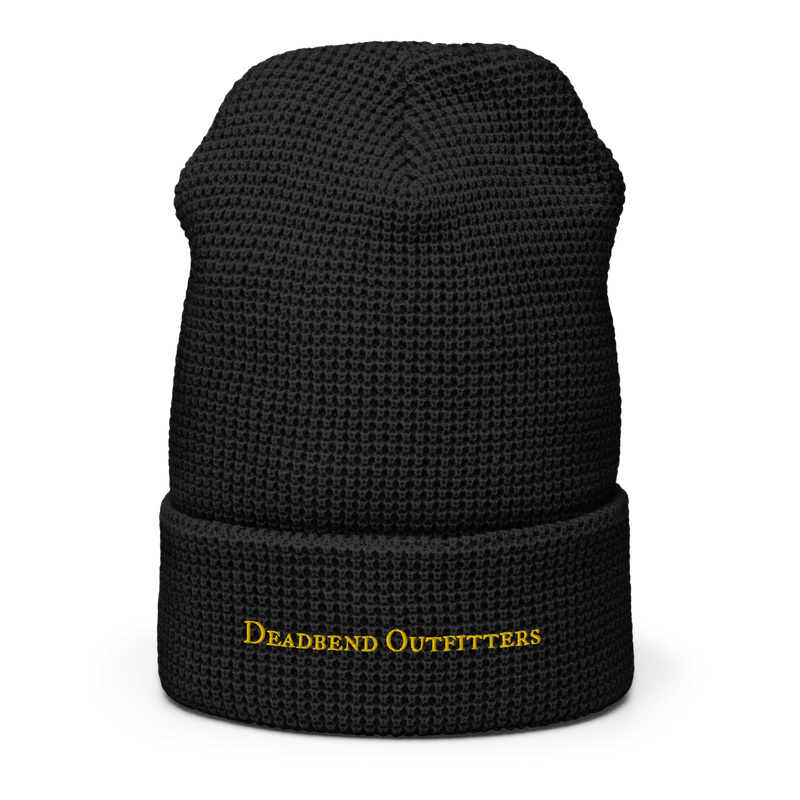 Load image into Gallery viewer, Deadbend Outfitters Waffle Beanie
