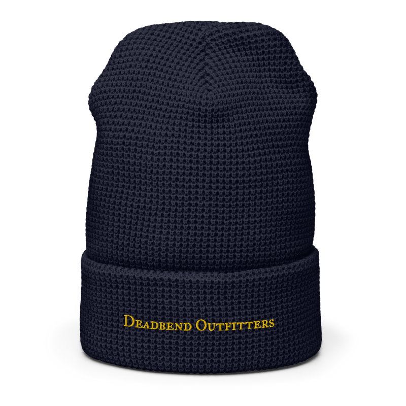 Load image into Gallery viewer, Deadbend Outfitters Waffle Beanie
