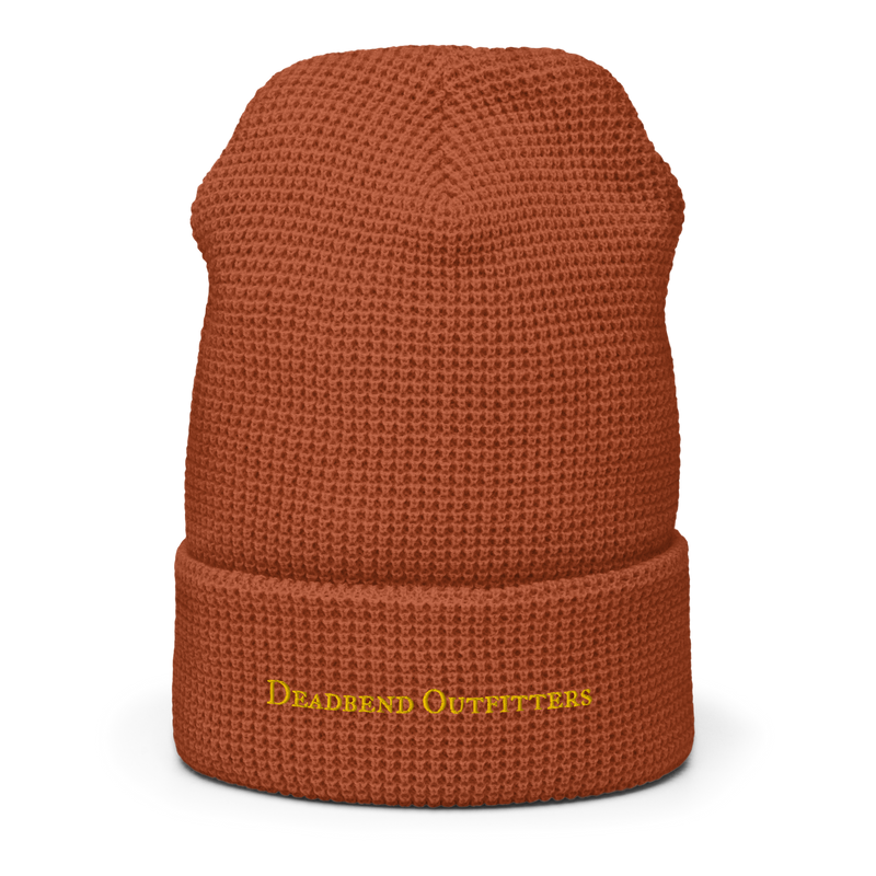 Load image into Gallery viewer, Deadbend Outfitters Waffle Beanie
